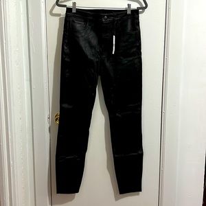 NWT J BRAND Leather Skinny Pants